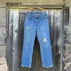 Vintage 90s Y2K Levis 505 Straight Leg Relaxed Fit Boyfriend Jeans